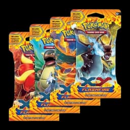 Pokémon XY Flashfire Sleeved Booster Pack — Inglés