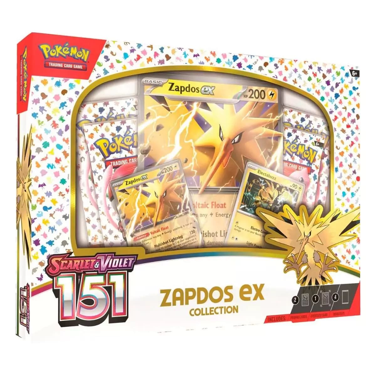 Pokémon 151 Zapdos-ex Collection EN
