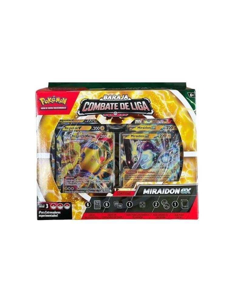 Pokémon JCC: Baraja Combate de Liga Miraidon Ex (Castellano) | Dungeon Marvels