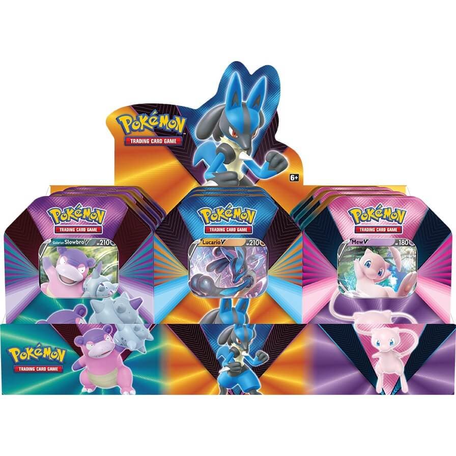Pokemon Spring Tin V 2021 - Artset (3pc) — Inglés