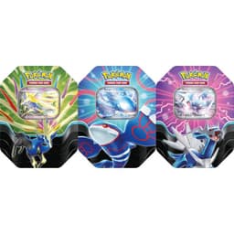 Lata de Pokémon Leyendas Azules — Set de 3 piezas — Inglés
