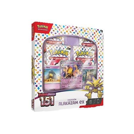 Pokémon JCC: Escarlata y Púrpura 151 - Colección Alakazam eX