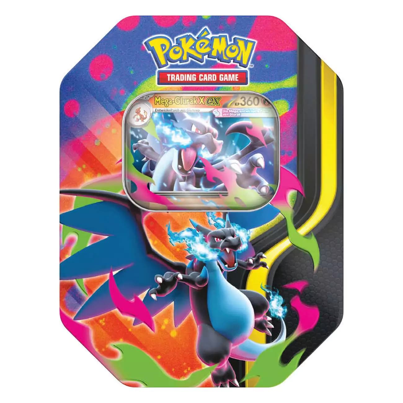 Pokémon Tin #126 Mega-Glurak X DE