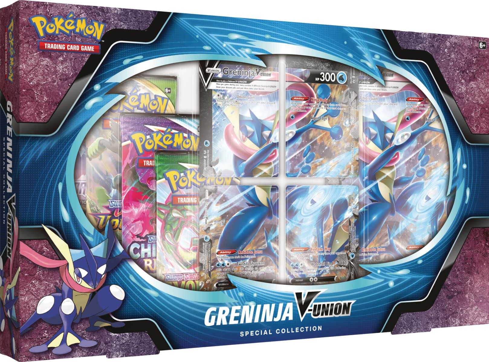 Pokemon Greninja V-Union Special Collections — Inglés