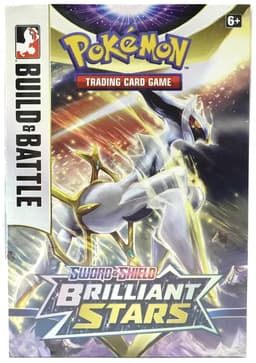 Pokemon Sword & Shield: Brilliant Stars Build and Battle Kit Box — Inglés