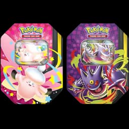 Pack Completo Latas Pokémon Mega Moonlit Gengar & Clefable ex (Inglés)