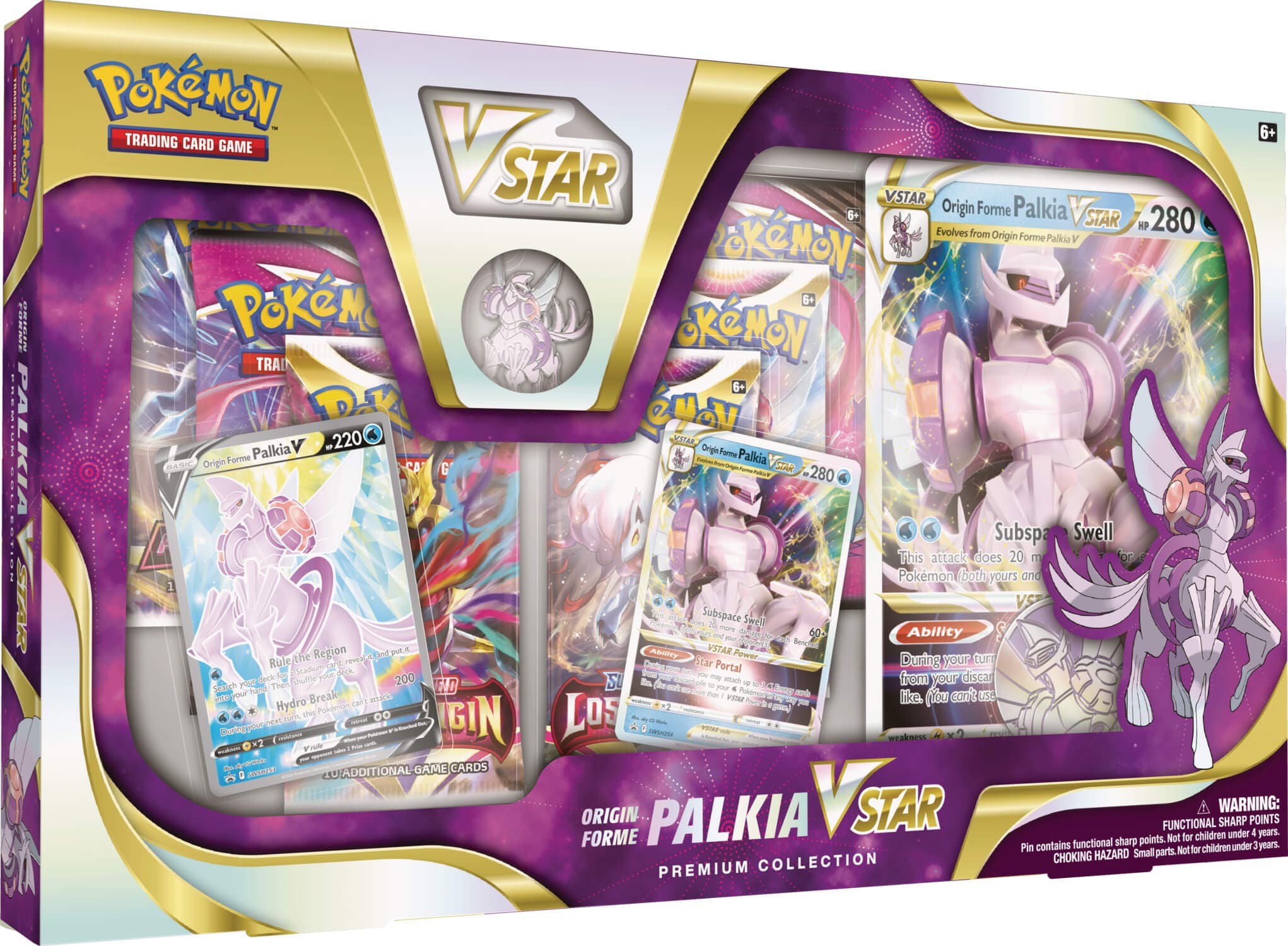 Pokemon Palkia VSTAR Premium Collection — Inglés