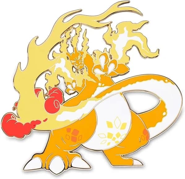 Pin XL - Charizard Gigant Max - Pokemon Center - Pin Pokemon Originales Tcg