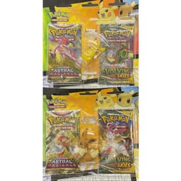 Blíster de 2 gomas de borrar Pokémon Regreso a clases — Pikachu — Inglés