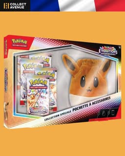 Pokémon - Coffret Pochette Accessoires Évolutions Prismatiques EV08.5 - Version Française