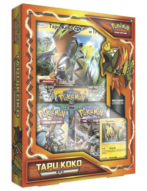 Pokémon Tapu Koko GX Box — Inglés