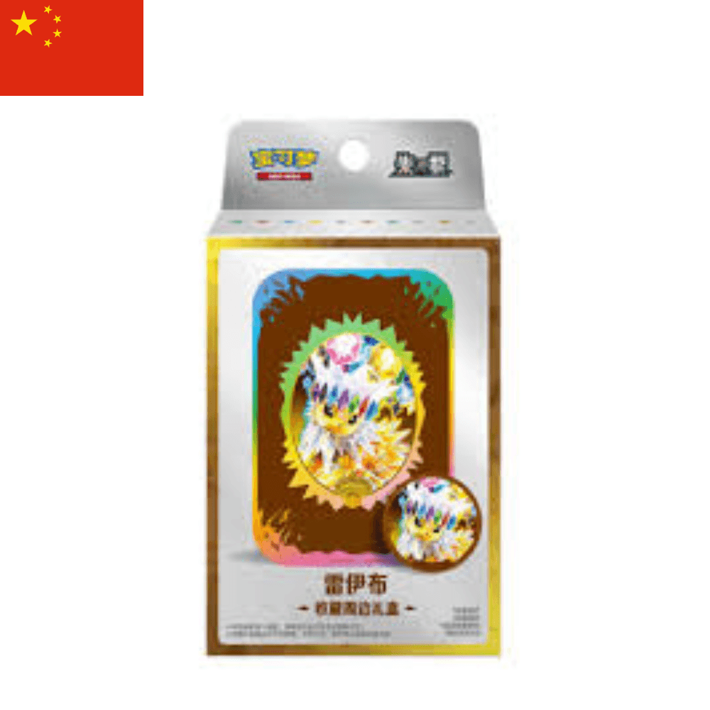 Terastal Gathering Chinese Lata Gift Box Jolteon ver. | Chino | POKÉMON