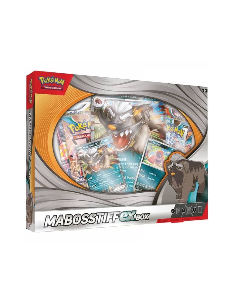 Pokémon TCG: Mabosstiff Ex Box (Inglés) | Dungeon Marvels