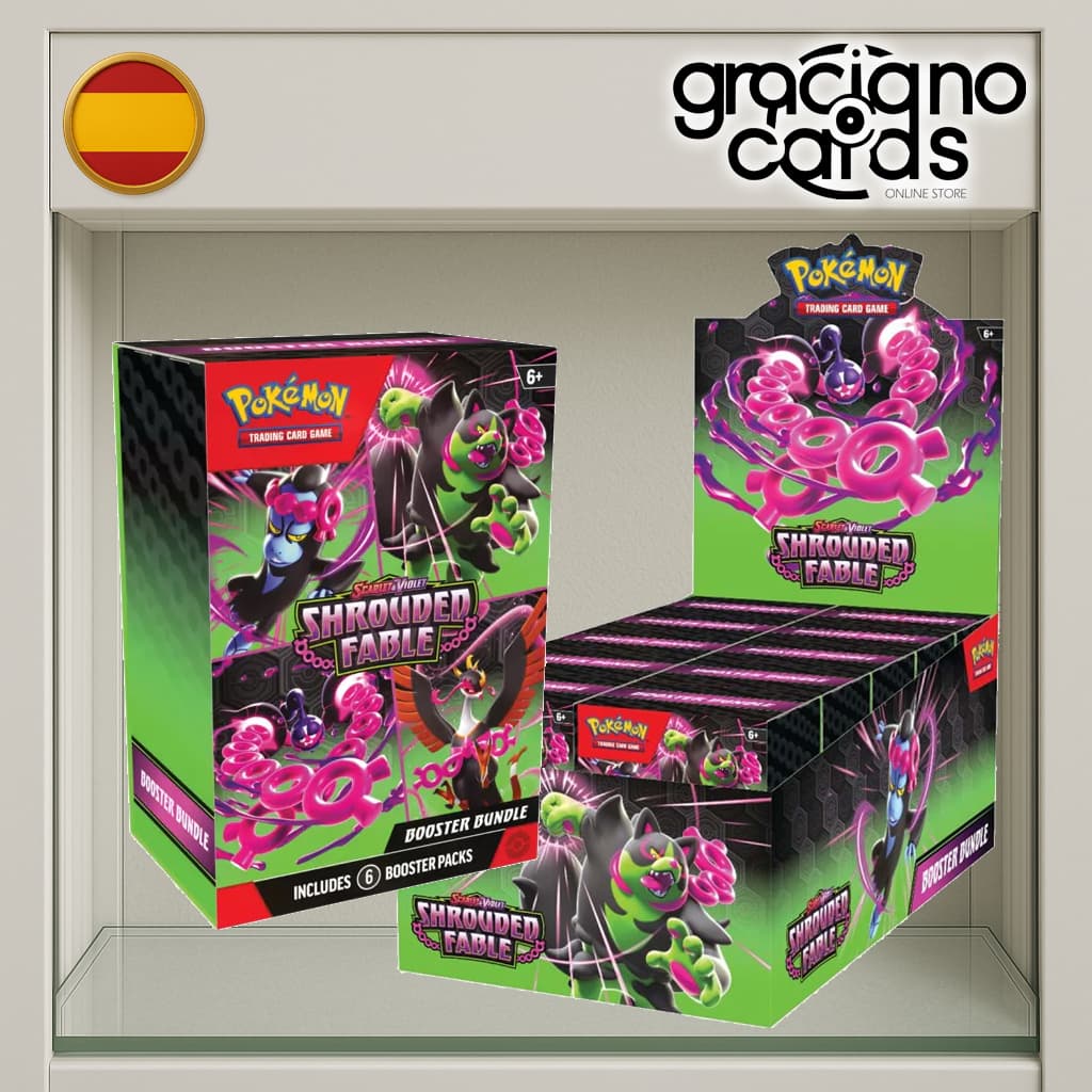 Bundle Fabula Sombria | Cartas Pokémon | 2024 — Español / display-10-ud-sellado