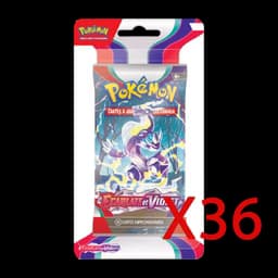 Carton Boosters sous blister Pokémon Écarlate Violet – EV1 - FR