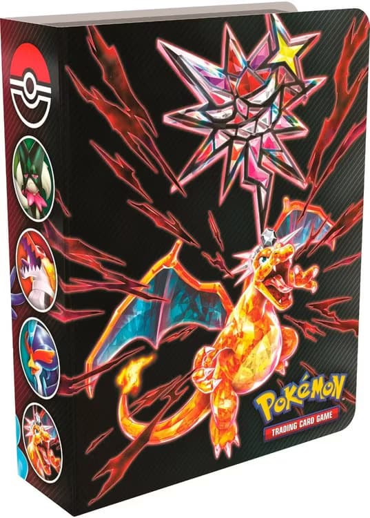 Mini mappe med pokemonmotiv (1 kort pr. side)(Tera Charizard)