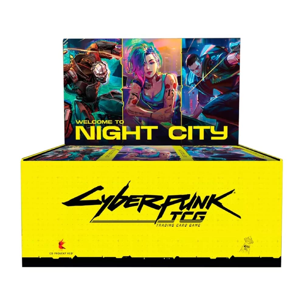 Booster Box Display (24 sobres) Welcome to Night City - Cyberpunk TCG
