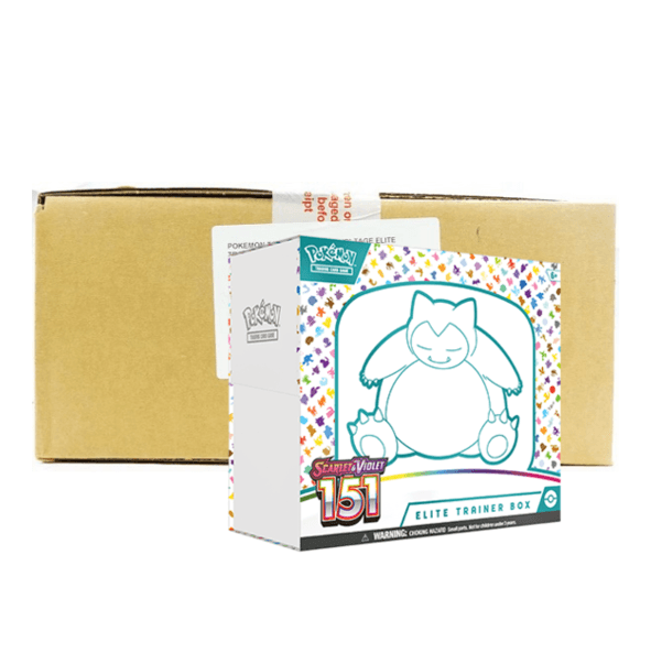 Pokemon 151 Elite Trainer Box Case (10x) — Inglés