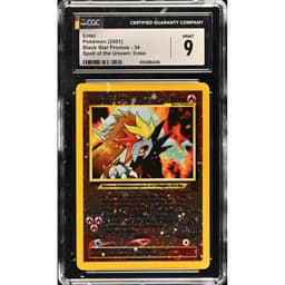 Entei Spell of the Unown The Movie Promo — CGC 10 Pristine