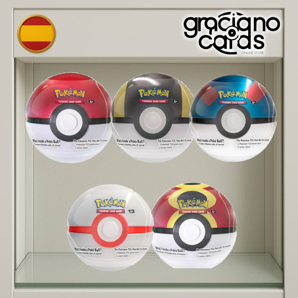 Pokeball Invierno E25 | Cartas Pokémon | 2025 — Español / 5-disenos