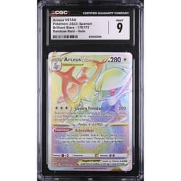 Arceus V-ASTRO (BRS 176) Astros Brillantes — CGC 9