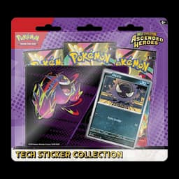 Pokémon | 3-Pack Blister Sticker Collection Ascended Heroes — Gastly - Español
