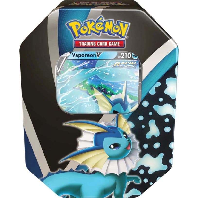 Pokemon Fall Tin 2021 - Vaporeon V — Inglés