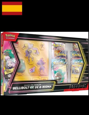 Blister Cartas Pokémon Bellibolt Ex e-nigma Premium Collection