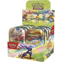 Pokémon Vibrant Paldea Mini Tins — Sealed case met 10 stuks — Inglés