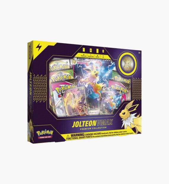 Pokemon Jolteon VMAX Premium Collection Box — Inglés