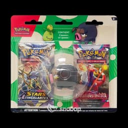 Pack de 2 boosters | Pokémon | Duo Pack + Gomme : EB09 / EV02 | 🇫🇷