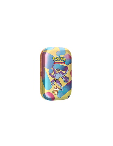 POKEMON ESCARLATA Y PURPURA 151 MINI LATA CAST - MACHAMP