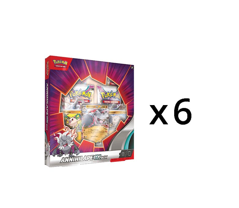Pokemon Annihilape EX Box Case [6PC] — Inglés