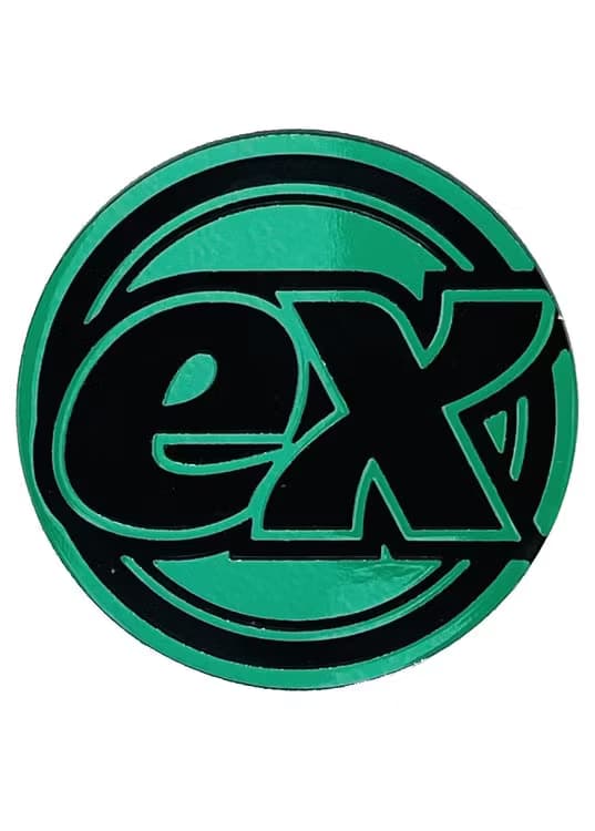 ex symbol Pokemon mønt (Grøn - Non Holo) - Stor