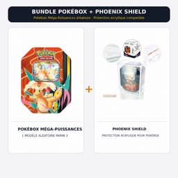 Bundle Pokébox Méga-Puissances + Protection Phoenix Shield – Français