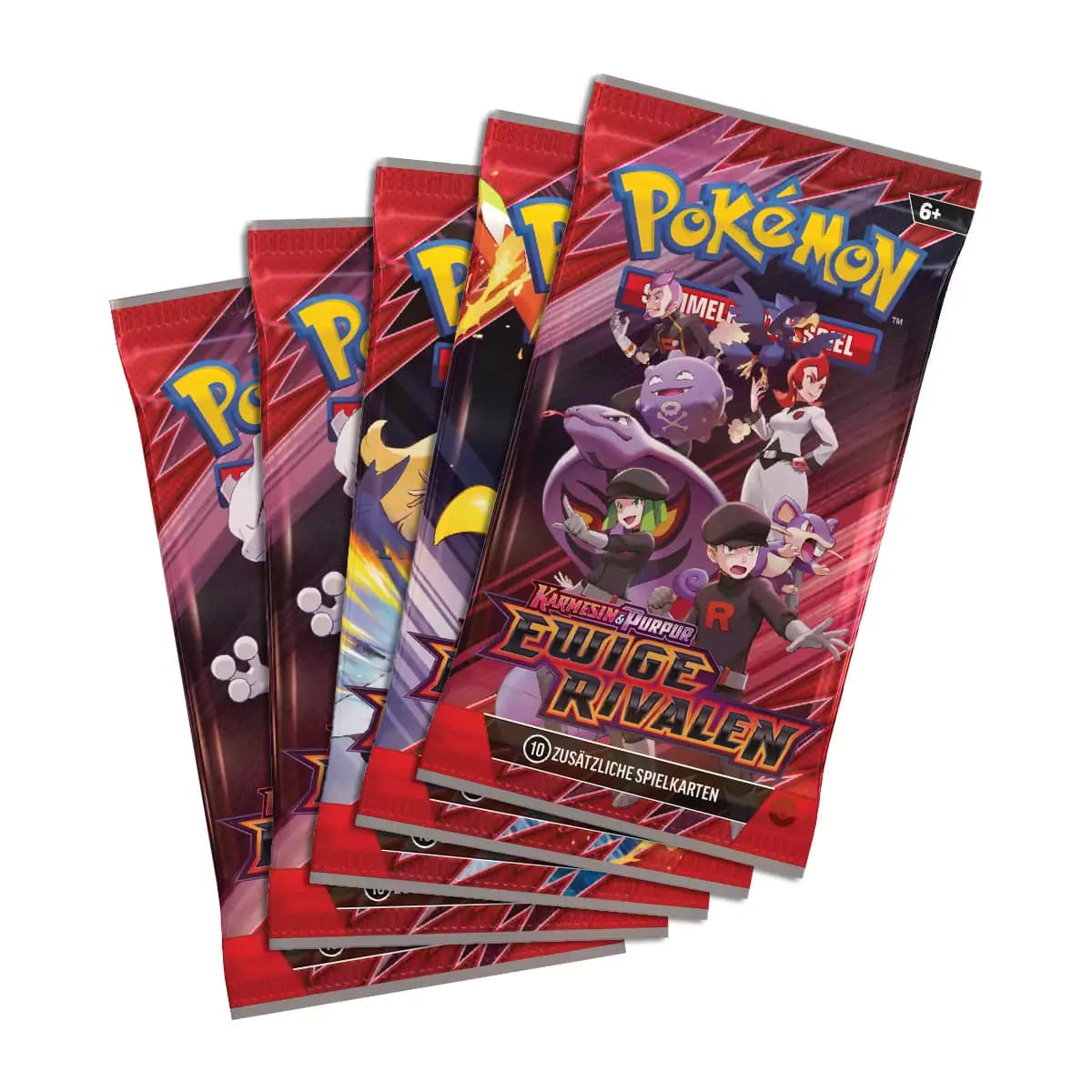 Pokémon Ewige Rivalen 5 Boosterpacks DE
