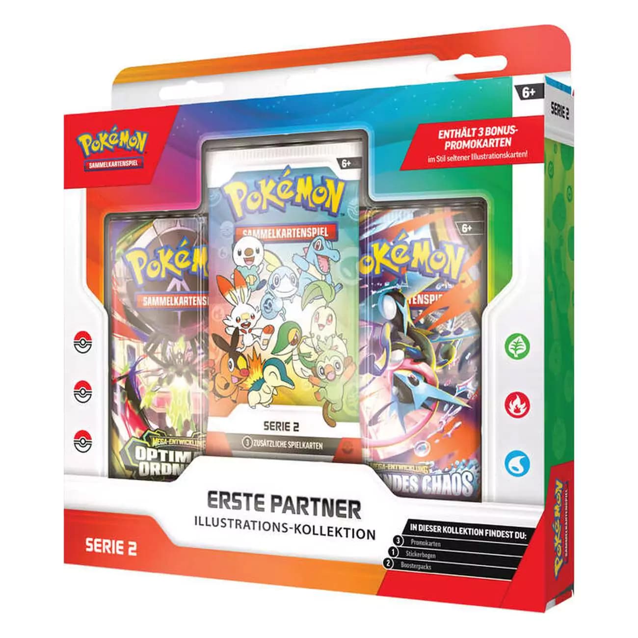 Pokémon Erste Partner Kollektion Serie 2 Deutsch