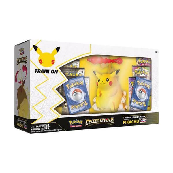 Pokemon Celebrations Figure Collection Pikachu VMAX — Inglés