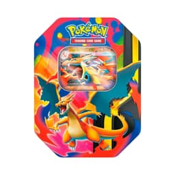 LATAS MEGA CHARIZARD SPRINX EX TINS ES — MEGA CHARIZAR Y