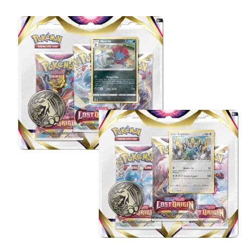 Pokemon Lost Origin 3-Pack Blister Bundel — Inglés
