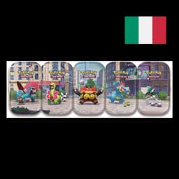 Megaevoluzione: Luminopoli - Set 5 Mini Tin - Pokémon TCG (ITA)