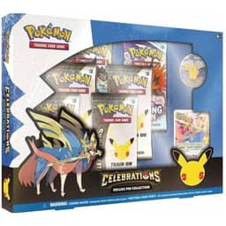 Caja Zacian Pin Collection Celebraciones | Celebrations — Español