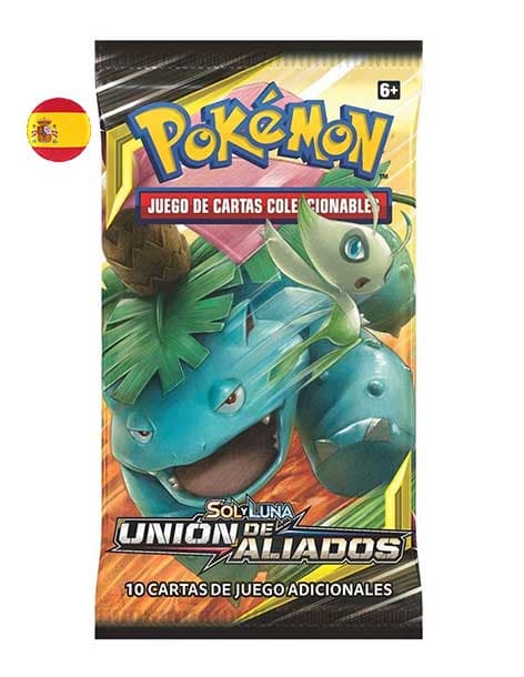 SOBRE - UNIÓN DE ALIADOS - POKEMON TCG - SOL Y LUNA 9