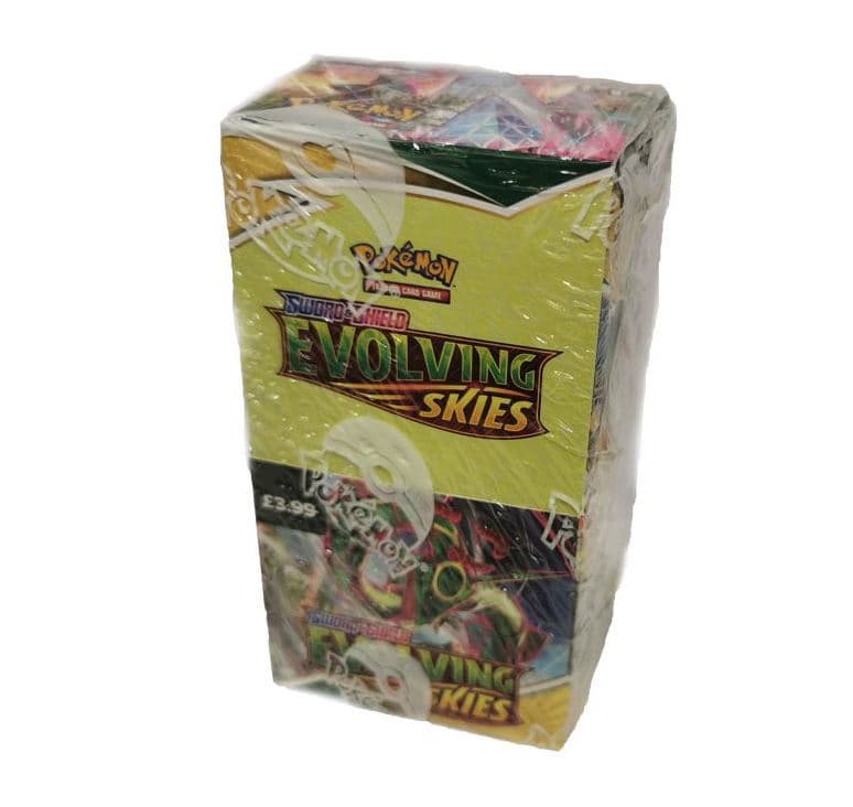 Pokemon Evolving Skies Half Booster Box (18 Boosters) — Inglés