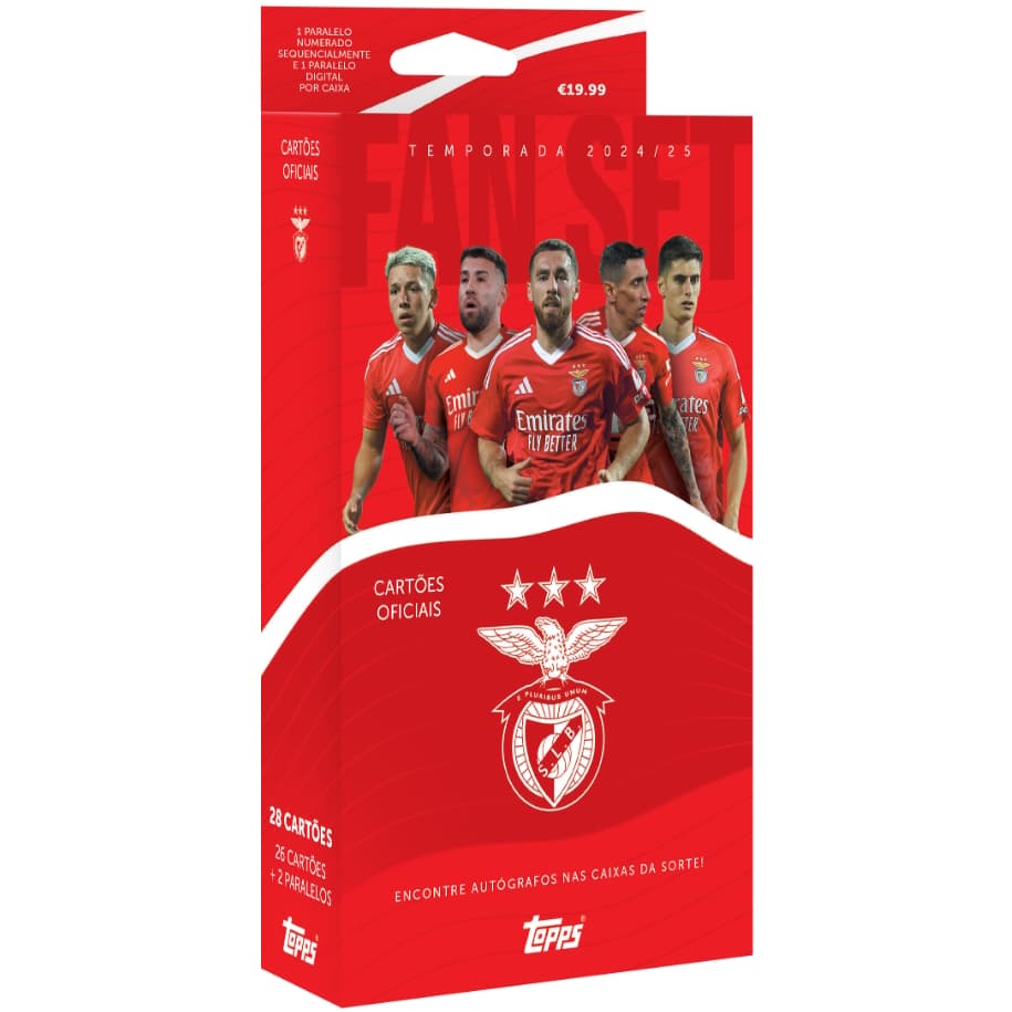 Blister TOPPS Fan Set - S.L.B - 2024/25 - Inglés