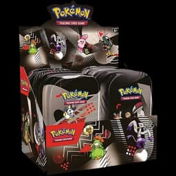Case 8 Mini Lata Fulgor Negro y Llama Blanca | Black Bolt and White Flare — Inglés