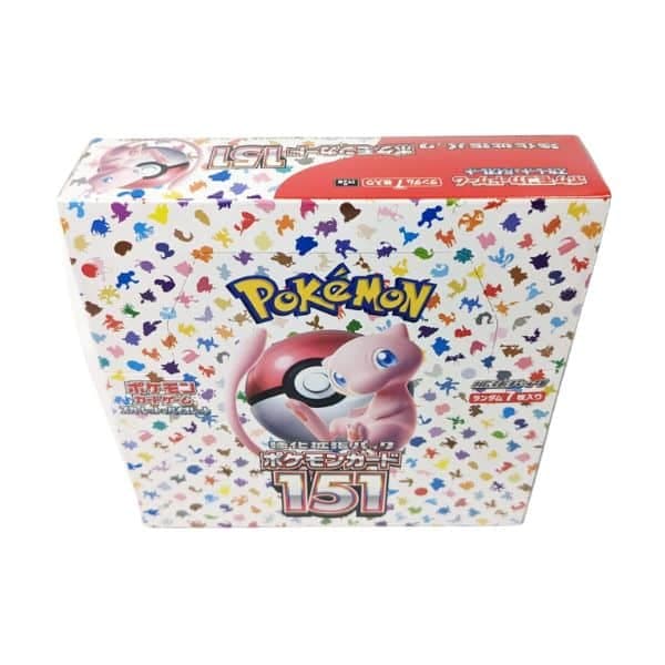 Pokémon 151 Caja 20 *Sin Plastico* — Japonés