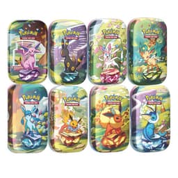 Pokemon TCG: Scarlet & Violet - Prismatic Evolutions - Mini Tins - 8 Set — Inglés