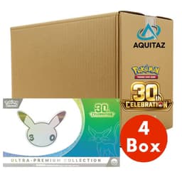Pokémon Mega: 30th Celebration Day Ultra Premium Collection Box Case (4 Box) (ENG)