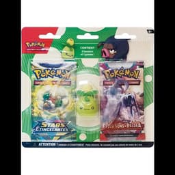 Ensemble Rentrée des classes Gomme + 2 boosters (1x blister aléatoire avec gomme Olivini ou Gourmelet) FR